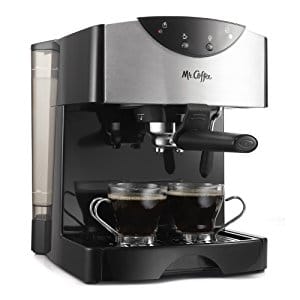 Mr. Coffee Automatic Dual Shot Espresso Cappuccino System