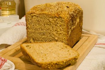 home made bread