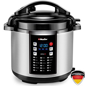 Mueller 10-in-1 Pro Series 18 Program 6Q Pressure Cooker